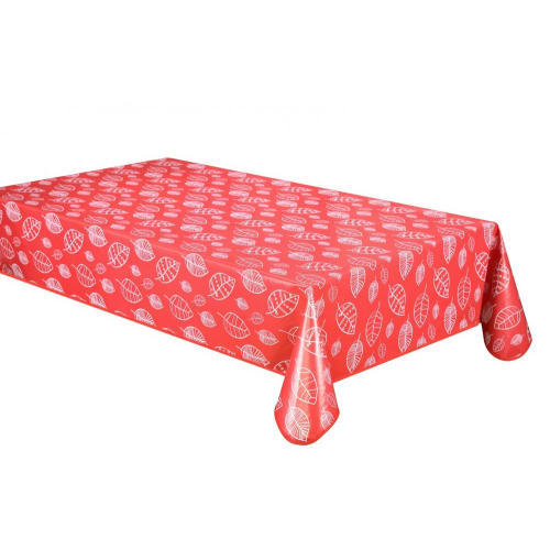 Factory Customized Waterproof and Pvc Covered Tablecloth